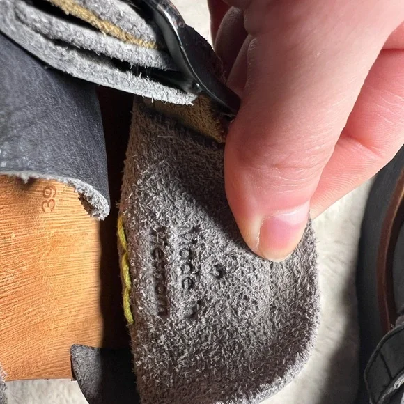 Satorisan Benirras Premium Leather Black Handmade Shoe Size 39 or US 8 - Picture 7 of 9